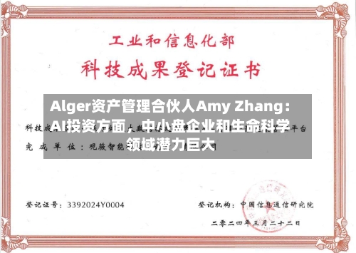 Alger资产管理合伙人Amy Zhang：AI投资方面，中小盘企业和生命科学领域潜力巨大-第2张图片