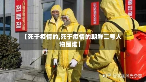 【死于疫情的,死于疫情的朝鲜二号人物是谁】