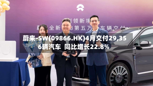 蔚来-SW(09866.HK)4月交付29,356辆汽车  同比增长22.8%-第2张图片