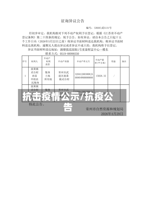 抗击疫情公示/抗疫公告-第3张图片