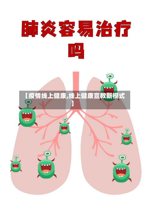 【疫情线上健康,线上健康宣教新模式】