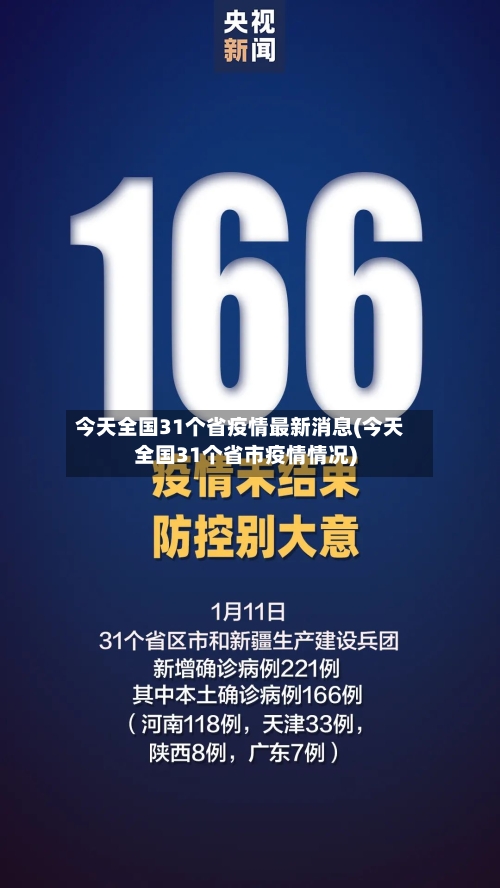 今天全国31个省疫情最新消息(今天全国31个省市疫情情况)