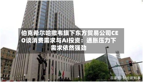 伯克希尔哈撒韦旗下东方贸易公司CEO谈消费需求与AI投资：通胀压力下需求依然强劲-第2张图片