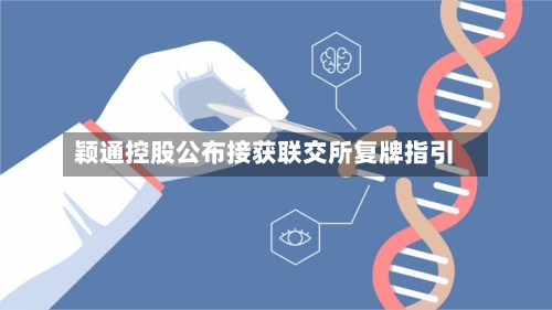 颖通控股公布接获联交所复牌指引-第2张图片