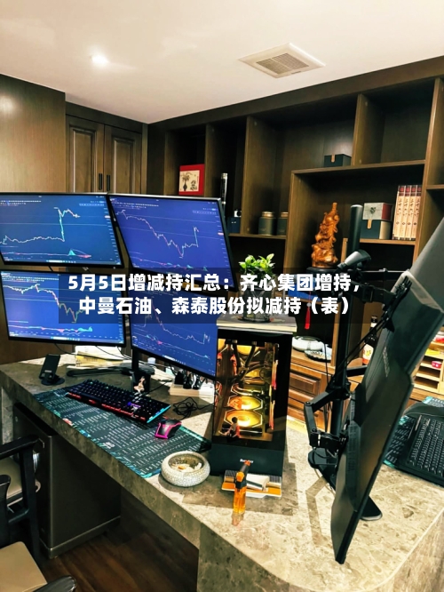 5月5日增减持汇总：齐心集团增持	，中曼石油、森泰股份拟减持（表）-第2张图片