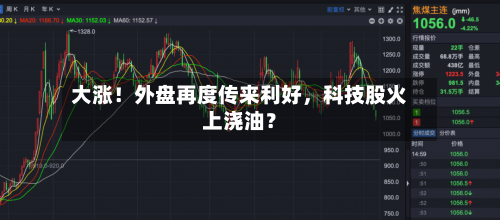 大涨！外盘再度传来利好	，科技股火上浇油？-第2张图片